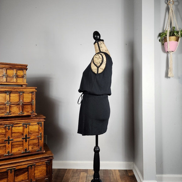 Medium Black Anne Cole Bathingsuit Cover/Dress 100% Cotton - Picture 3 of 6